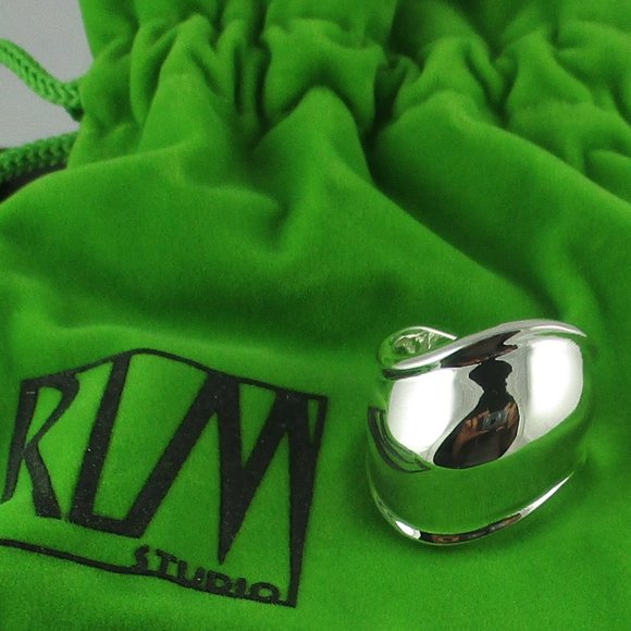 RLM Studio Sterling Domed Ring - Size 5 - Picture 8 of 8